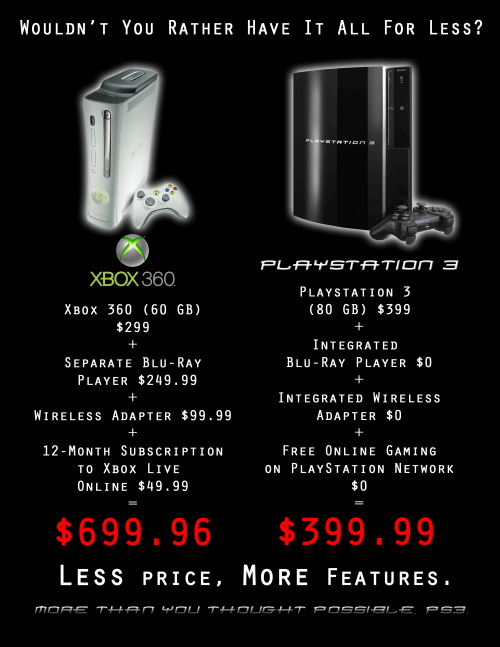 PS3 - Two-Fer Style